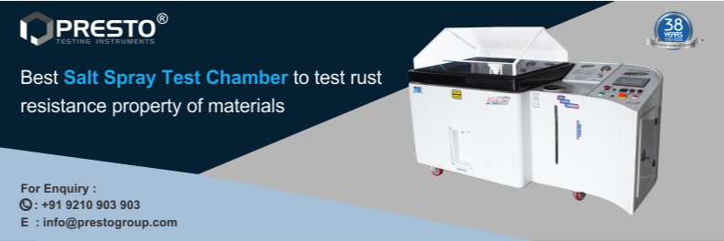 Test Rust Resistance Property of Materials with Salt Spray Chamber